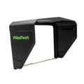 PikeTech PRO Visor installed on a Humminbird HELIX fish finder for improved visibility and glare reduction